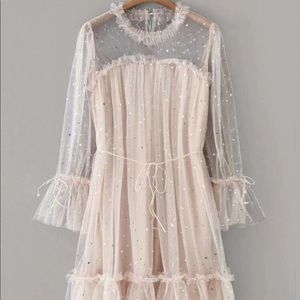 Sheer Celestial Dress